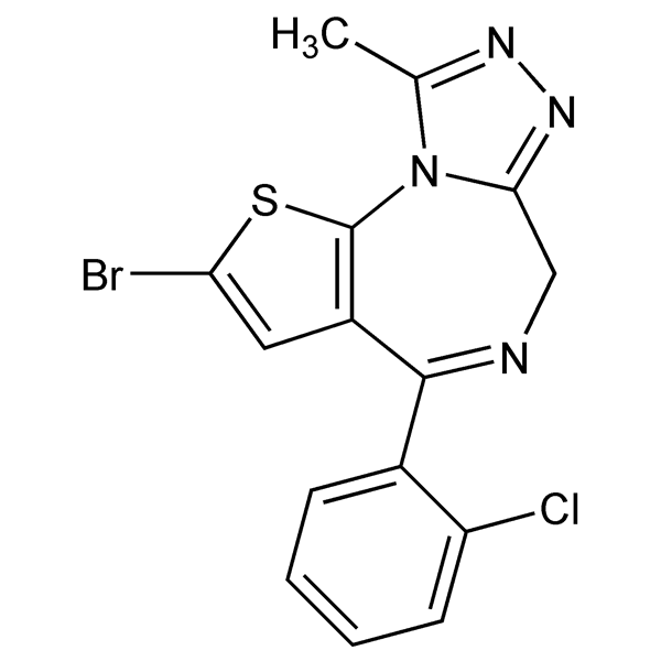 Graphical representation of Brotizolam