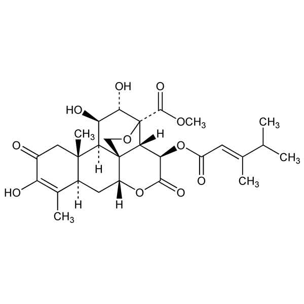 Graphical representation of Bruceantin