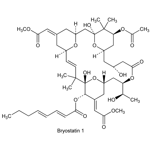 Graphical representation of Bryostatins