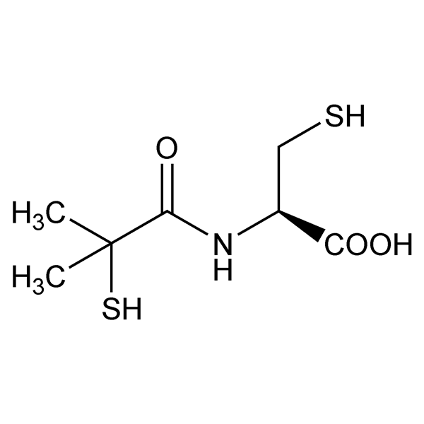 Graphical representation of Bucillamine