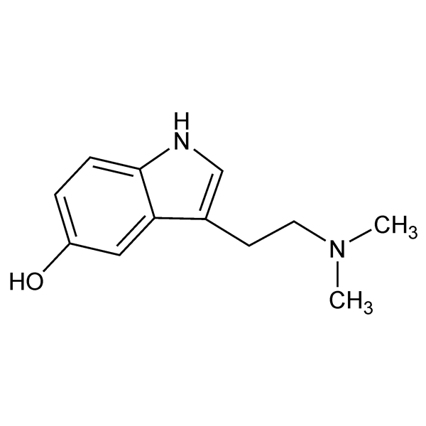 Graphical representation of Bufotenine