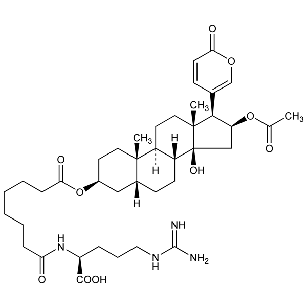 Graphical representation of Bufotoxin