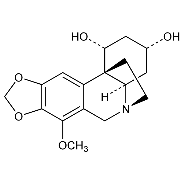 Graphical representation of Buphanitine