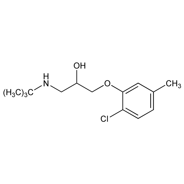 Graphical representation of Bupranolol