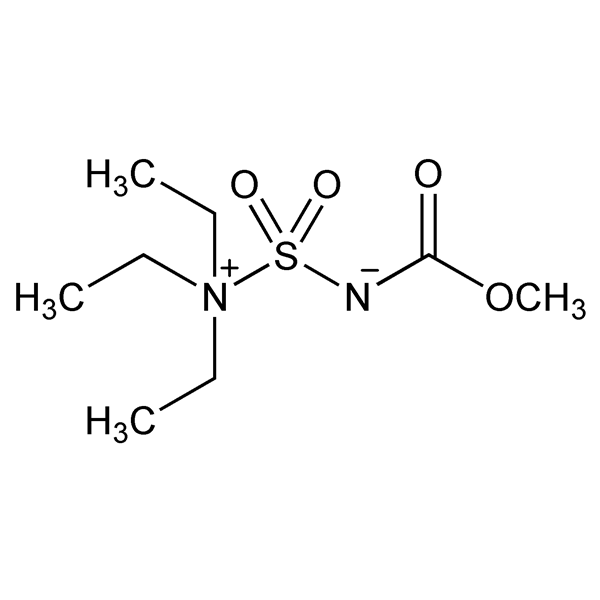 Graphical representation of Burgess Reagent