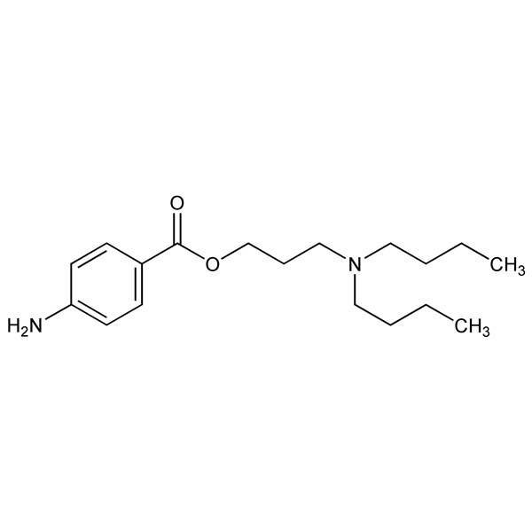 Graphical representation of Butacaine