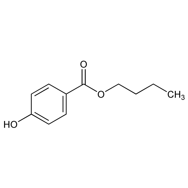 Graphical representation of Butylparaben