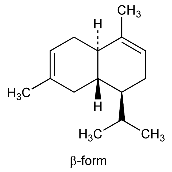 Graphical representation of Cadinenes