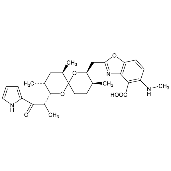 Graphical representation of Calcimycin