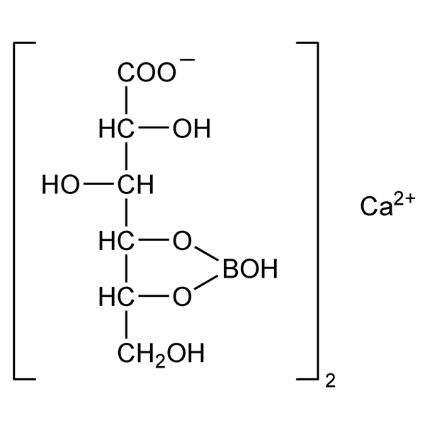 Graphical representation of Calcium Borogluconate