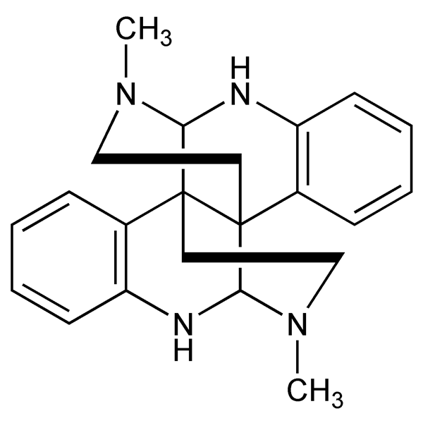 Graphical representation of Calycanthine