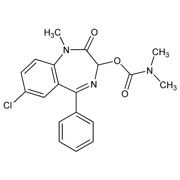 Graphical representation of Camazepam