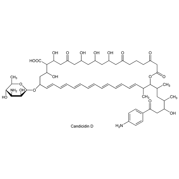 Graphical representation of Candicidin