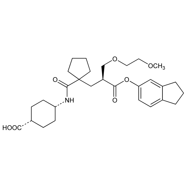 Graphical representation of Candoxatril