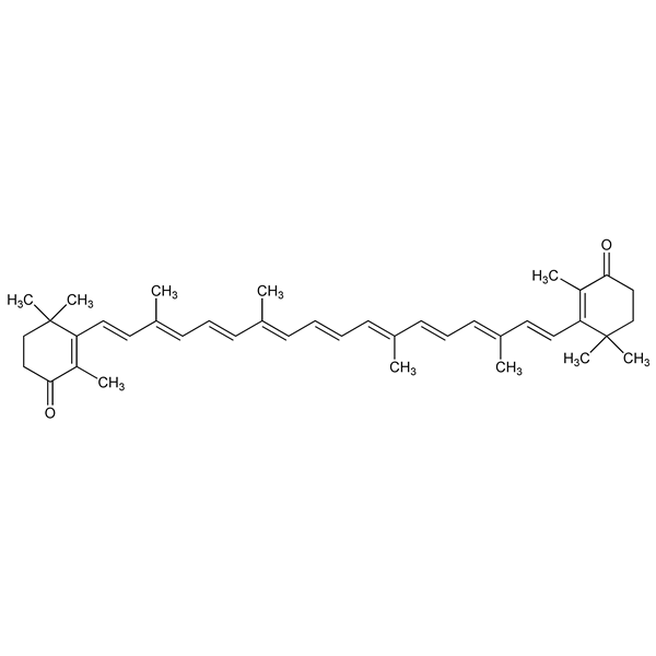 Graphical representation of Canthaxanthin