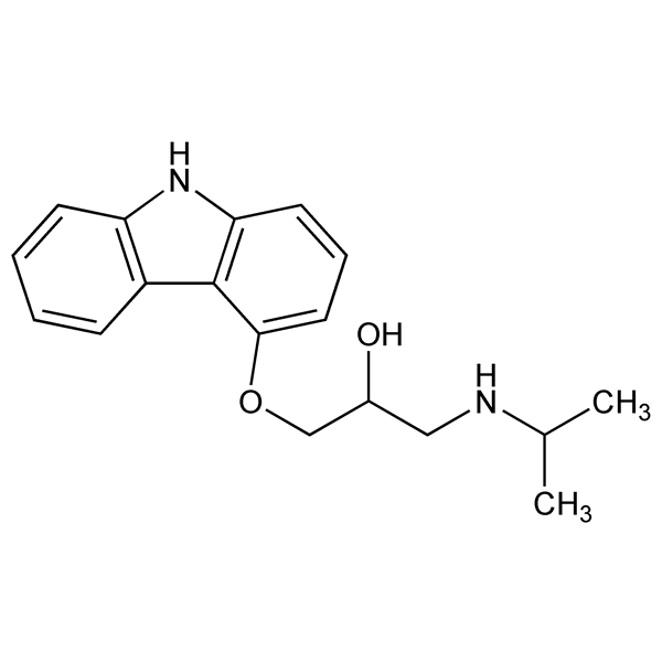 Graphical representation of Carazolol