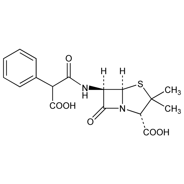 Graphical representation of Carbenicillin