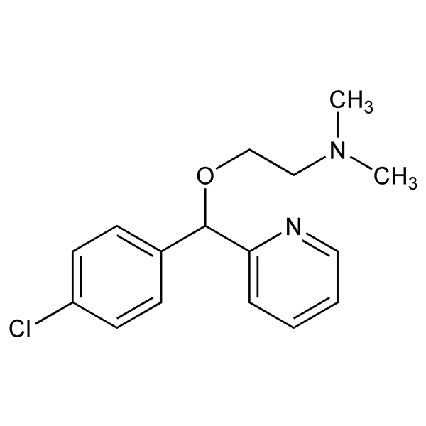 Graphical representation of Carbinoxamine