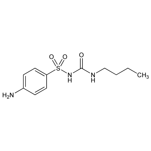 Graphical representation of Carbutamide