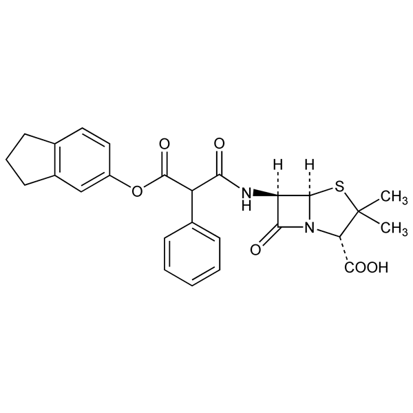 Graphical representation of Carindacillin