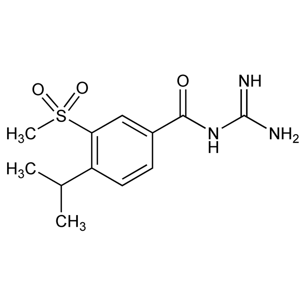 Graphical representation of Cariporide