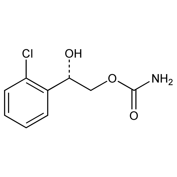 Graphical representation of Carisbamate