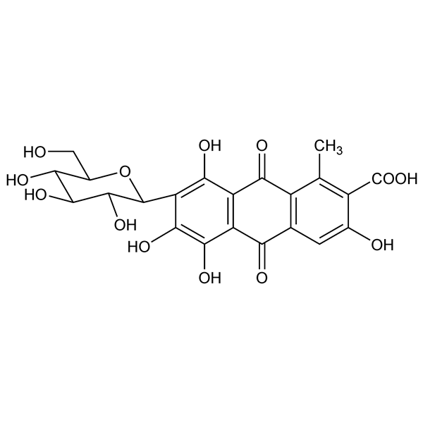 Graphical representation of Carminic Acid