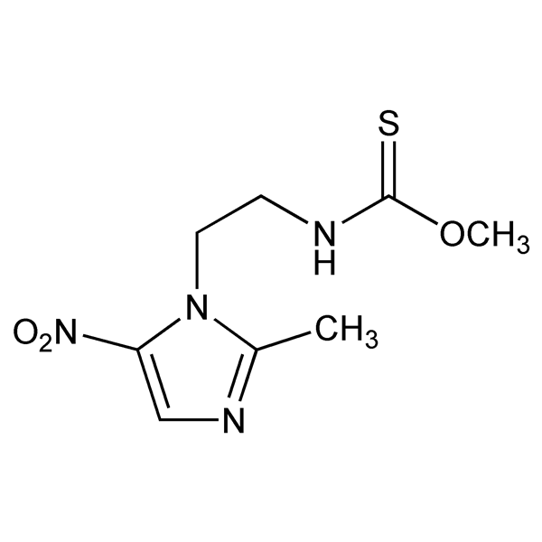 Graphical representation of Carnidazole