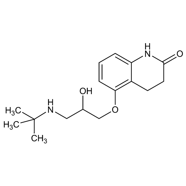 Graphical representation of Carteolol