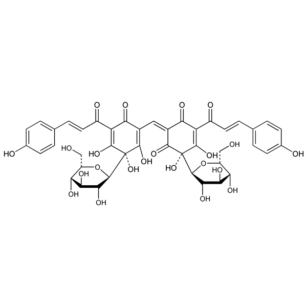 Graphical representation of Carthamin