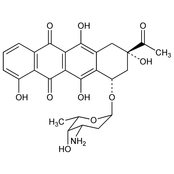 Graphical representation of Carubicin