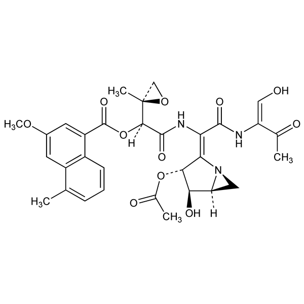 Graphical representation of Carzinophilin A