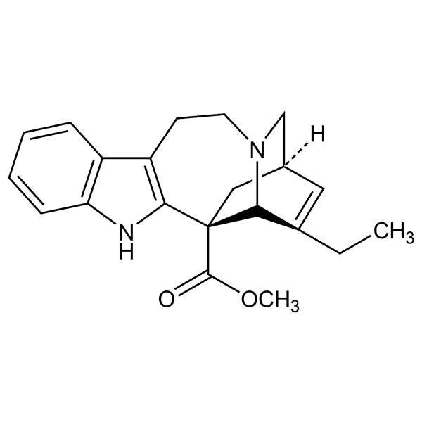 Graphical representation of Catharanthine