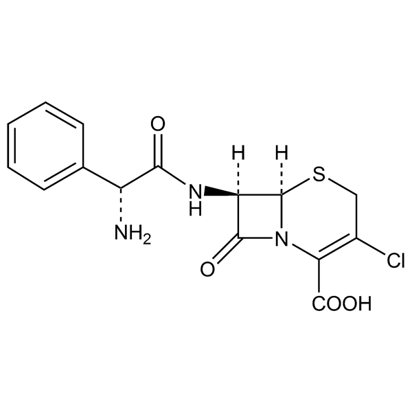 Graphical representation of Cefaclor