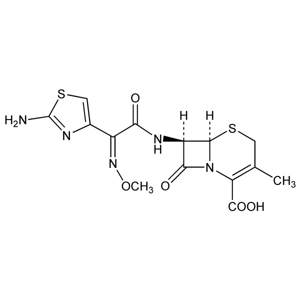 Graphical representation of Cefetamet