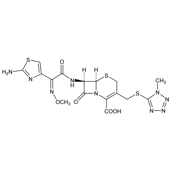 Graphical representation of Cefmenoxime