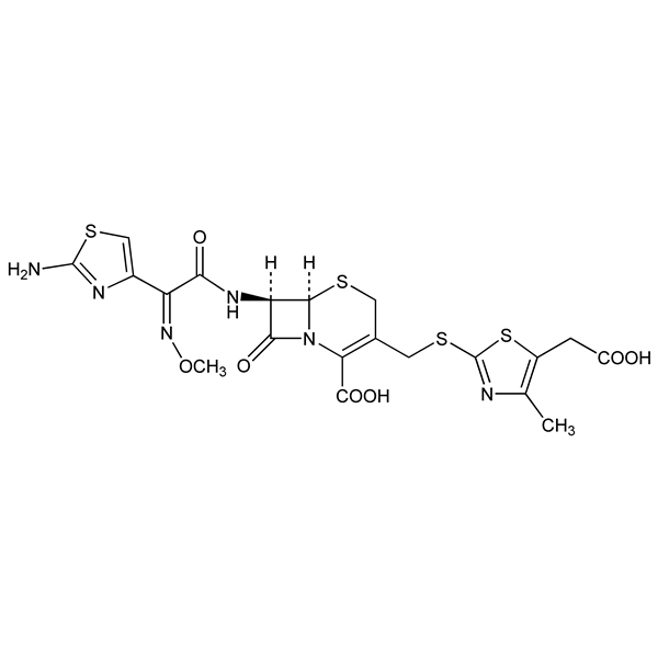 Graphical representation of Cefodizime