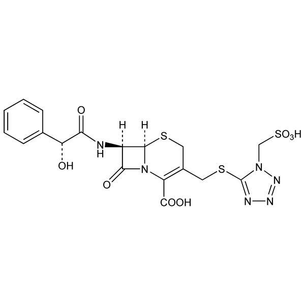 Graphical representation of Cefonicid