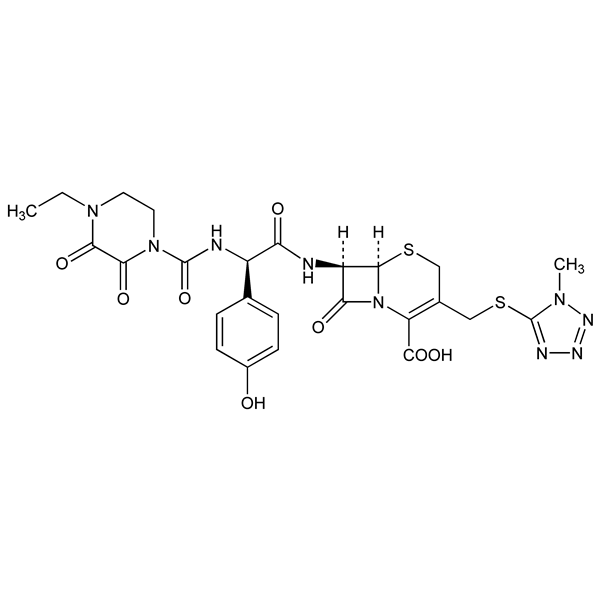 Graphical representation of Cefoperazone