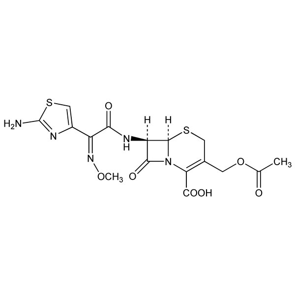 Graphical representation of Cefotaxime