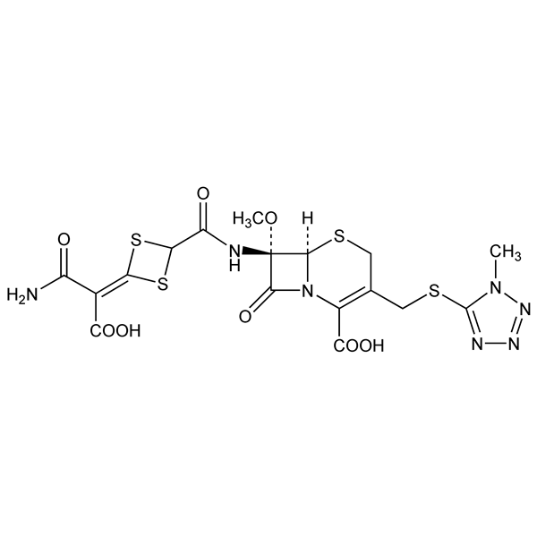 Graphical representation of Cefotetan