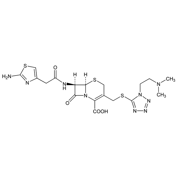 Graphical representation of Cefotiam