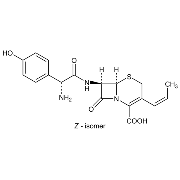 Graphical representation of Cefprozil