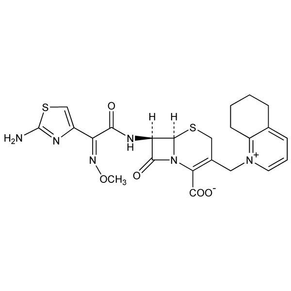 Graphical representation of Cefquinome