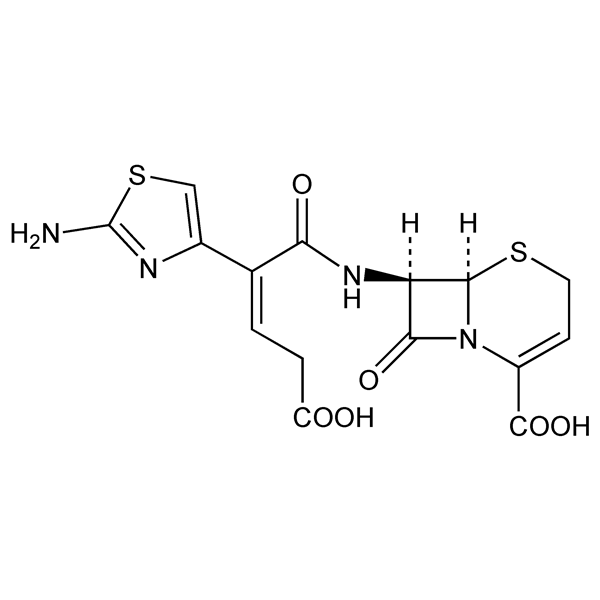 Graphical representation of Ceftibuten