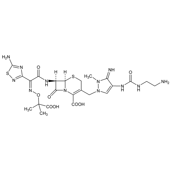 Graphical representation of Ceftolozane