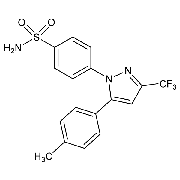 Graphical representation of Celecoxib