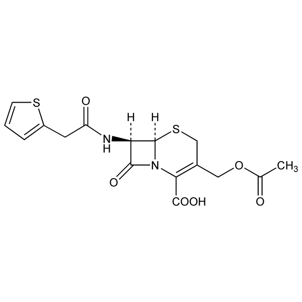 Graphical representation of Cephalothin