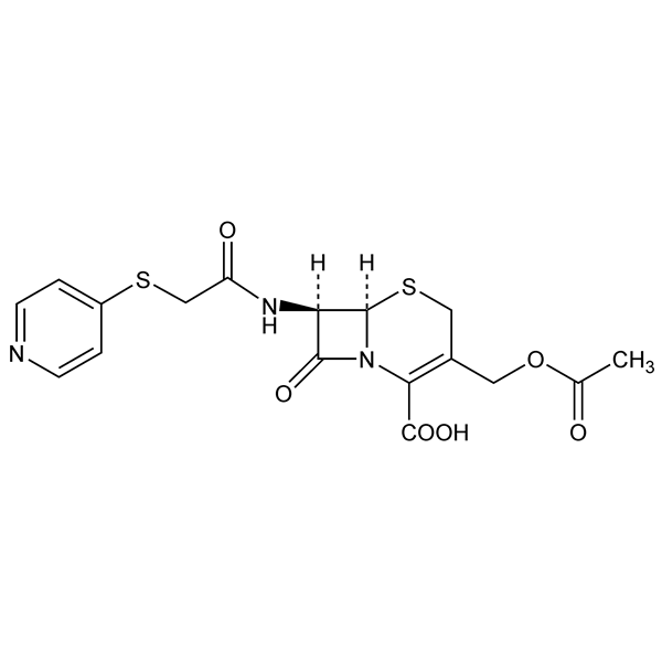 Graphical representation of Cephapirin