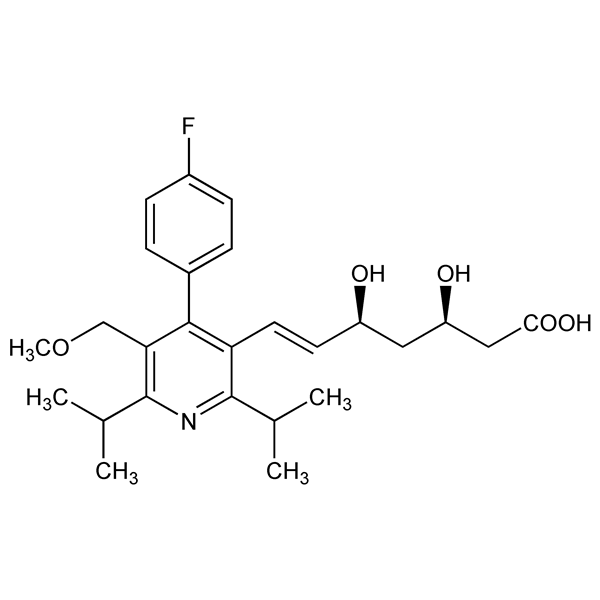 Graphical representation of Cerivastatin